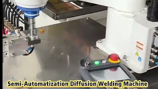 Semi-Automation Diffusion Welding Machine For Flexible Busbar #diffusionweldingmachine