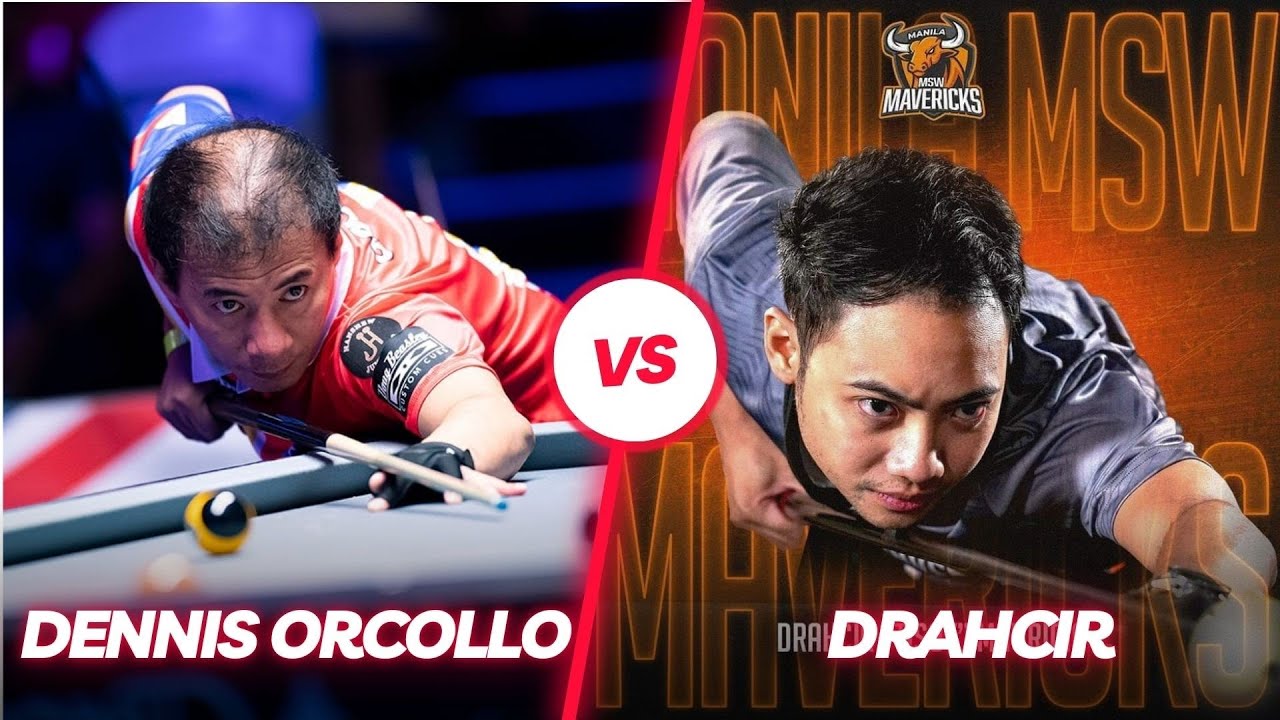 Billairds pool 10 ball Dennis Orcollo vs Drahcir | race to 23