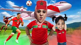 مشينا لساحل العاج🇨🇮 نشجعوا المنتخب المغربي 🇲🇦🏆الحلقة الاولى سلسلسة( كأس إفريقيا )