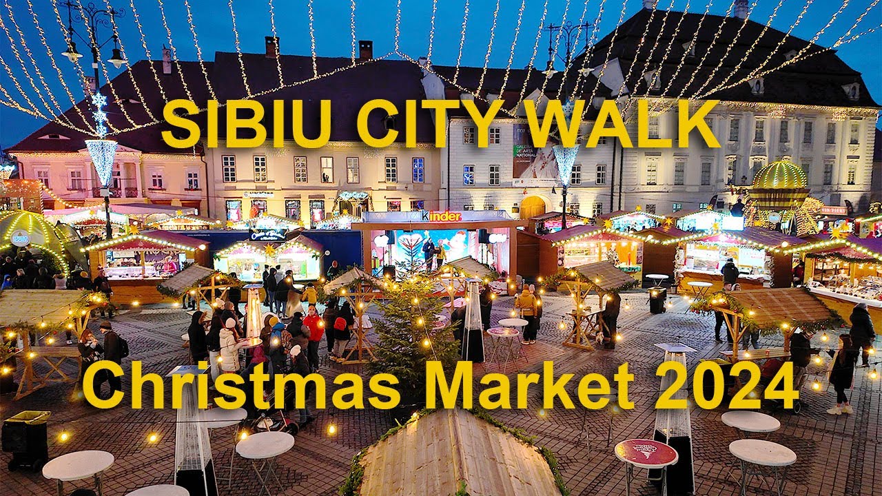 The cultural heart of Romania, Transylvania, Sibiu Christmas Market
