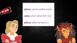 Catradora Compilation She-Ra Voice Dub Romancecomedy