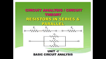 Resistor in series and parallel | Circuit analysis | Circuit theory | network simplification problem
