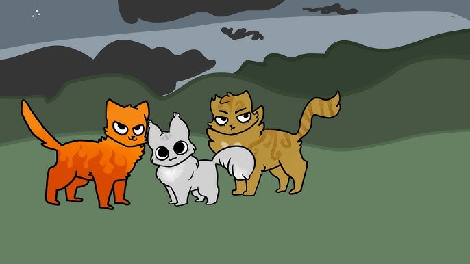 Warrior Cats Firestar Moonrise Twilight and Tiger Star Edible