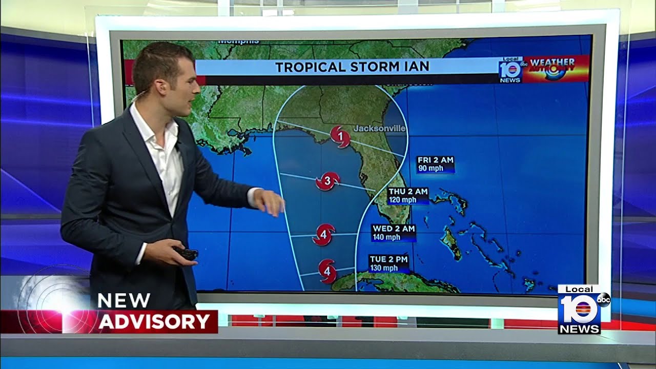 Tropical Storm Ian: 5 a.m. Sunday advisory