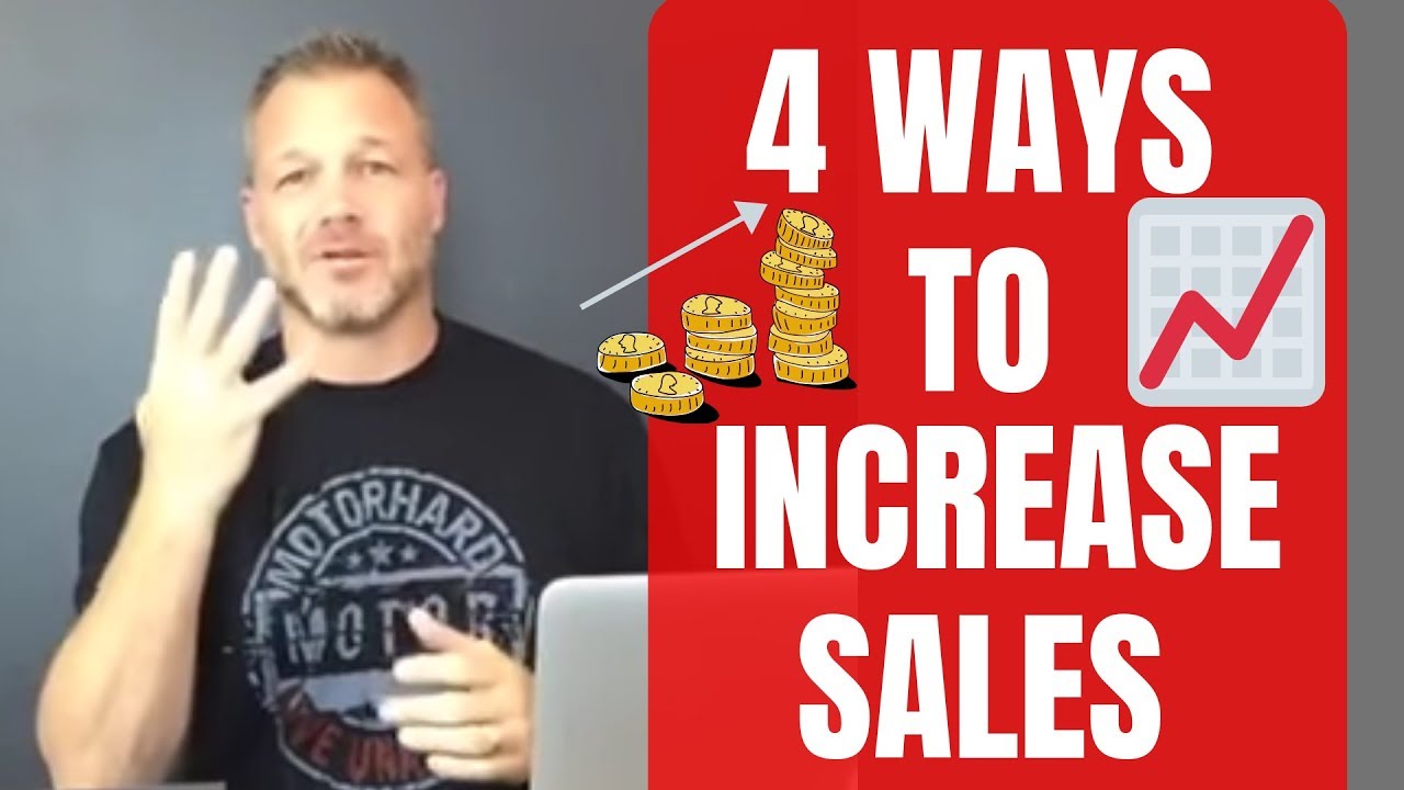 4 Ways to Increase Sales - YouTube