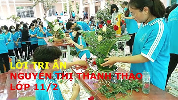 TRI ÂN THẦY CÔ NHÂN NGÀY NHÀ GIÁO VIỆT NAM 20/11. NGUYỄN THỊ THANH THẢO LỚP 11/2. THPT CẦU NGANG A
