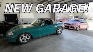 NEW GARAGE! | Miata Parking Brake Proper Adjustment by Aaron The Baron 123 views 3 months ago 14 minutes, 3 seconds