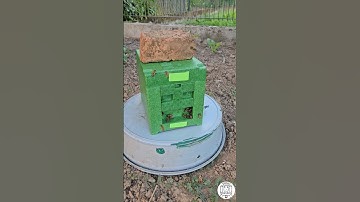 Mini Mating Nuc: Queen Rearing in Progress 🐝👑🌈 #bee #beekeeping #beekeeper #queen #imkern #honeybee