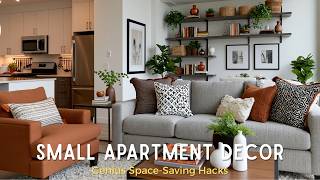 Small Apartment Decorating Ideas That Make Every Inch Feel Bigger ✨ | Genius Space-Saving Hacks