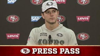 Brock Purdy: ‘I’m Very Confident in the Guys We Have’ | 49ers