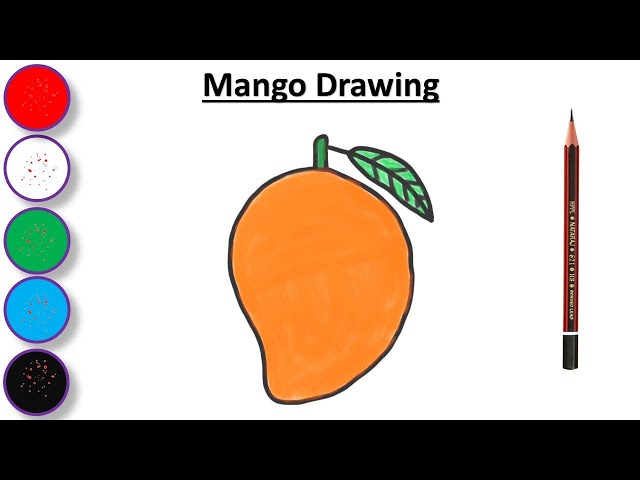 How to draw Realistic Mango || Colour pencil drawing #art #viral #creative  - YouTube | Colour pencil shading, Color pencil drawing, Pencil drawings