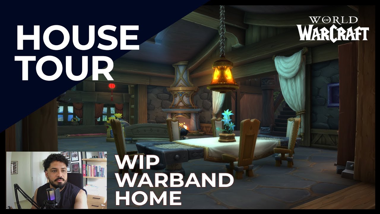 My WoW Housing Project So Far | Full House Tour WIP - YouTube