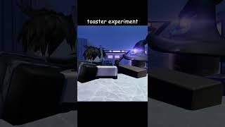toaster experiment #forsaken #roblox #robloxanimation