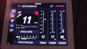 Dashcommand datalog one run on 1/4 milles mustang gt s197