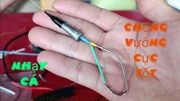 CÁCH LÀM SONG HỒNG CHỐNG VƯỚNG || THẺO LƯỠI CÂU NHÁI THẬT