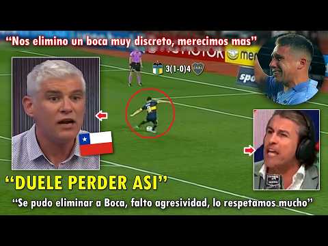 THEY'RE CRYING! CHILEAN JOURNALISTS EXPLODE after ELIMINATION against BOCA JUNIORS VS O'HIGGINS T...