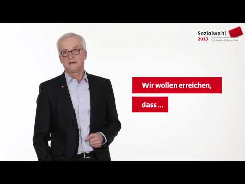 Sozialwahl 2017: Dr  Hans Jürgen Urban kandidiert für die Rentenversicherung