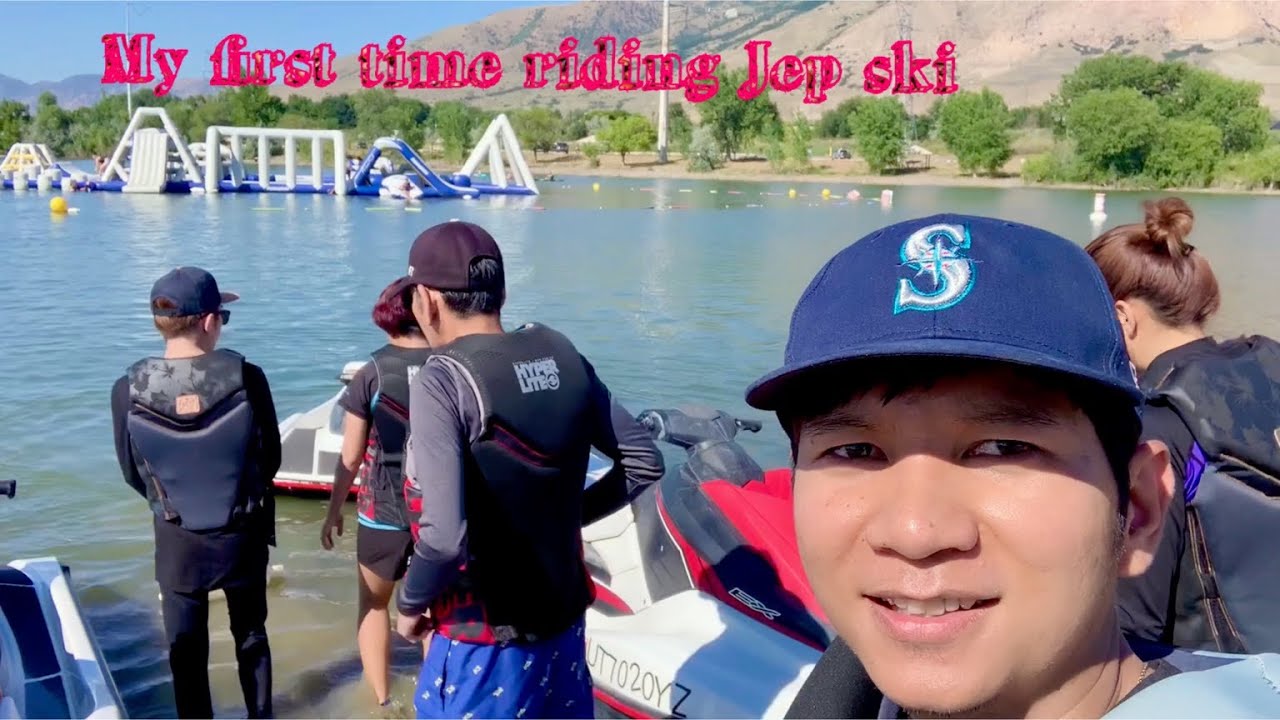 My First Time Riding Jet ski, Willard Bay Utah YouTube