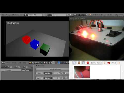 OpenDevice + Arduino +  Blender