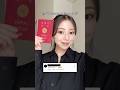 Do I not look obviously Japanese??🤨自分日本人顔だと思ってたけど… #japón #japan #japanese #japonesa #passport #fyp