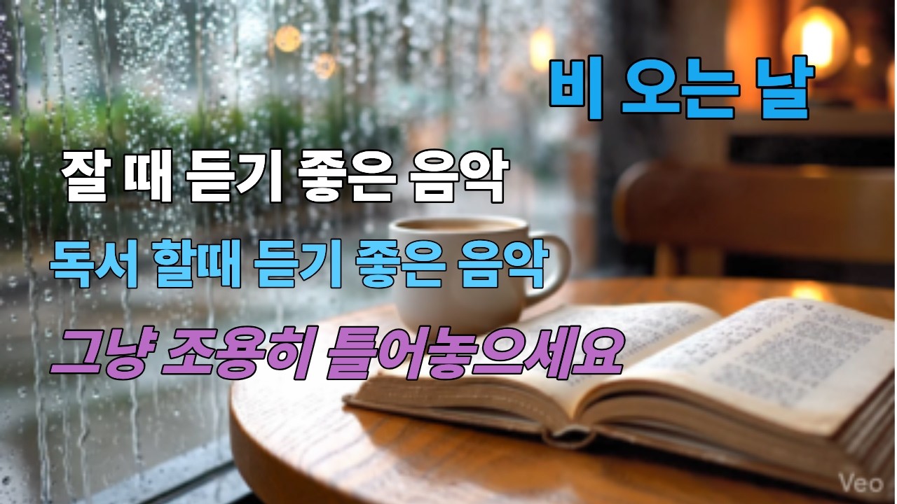 Books & Rain: Cozy cafe vibes for your soul #독서음악#RainyDayVibes #ReadingMusic #CoffeeAndBooks