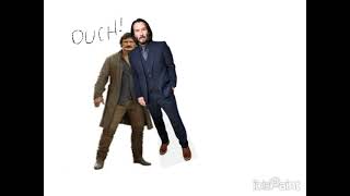 KEANU REEVES BEATS UP PEDRO PASCAL ( Gone babygirlual???? )