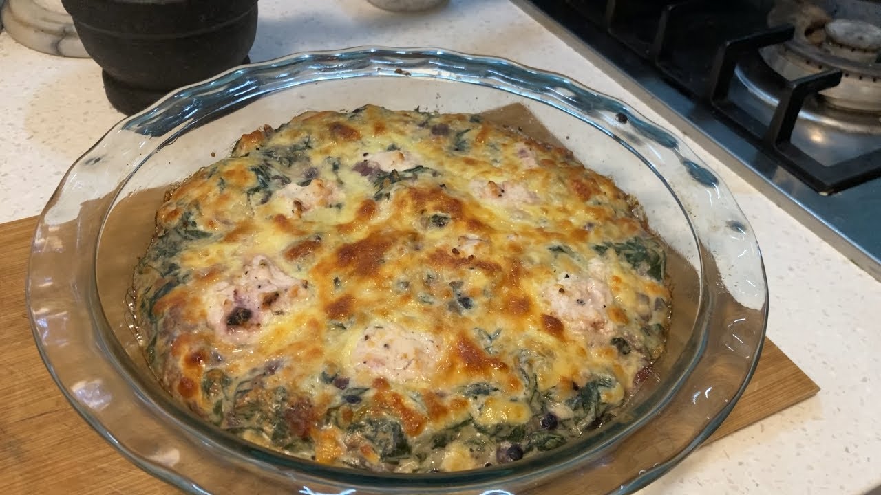 Warrigal Greens and Tasmanian Mountain Pepperberry Frittata