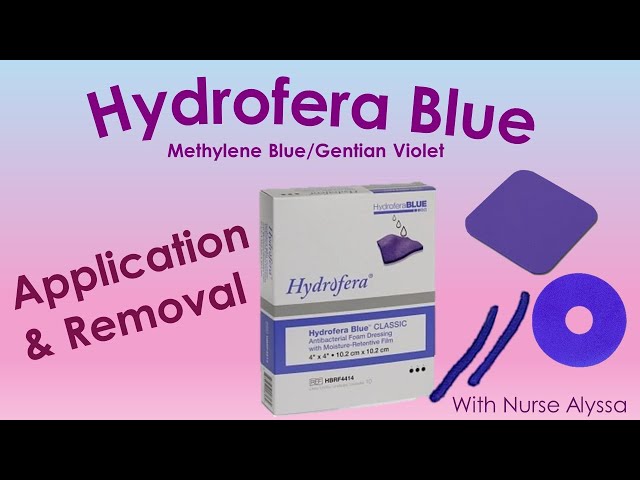 Hydrofera Blue: Application - YouTube