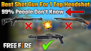 Best Shot Gun For 1 Tap Headshot | 99% People's Don't Know | M1887 VS M1014 | Free Fire Pro Tips | screenshot 4
