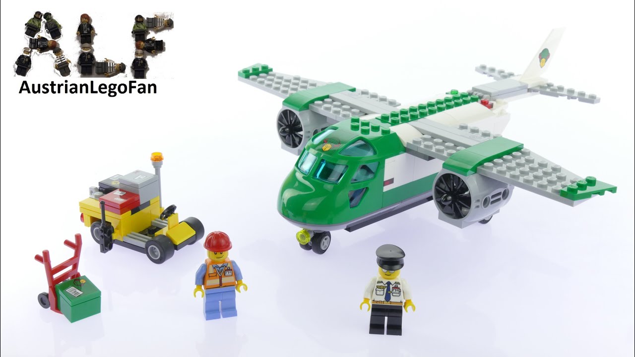 lego city cargo plane