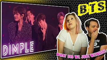 First Time Reaction to BTS - Dimple Live - Couple's Reaction