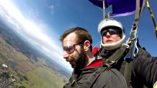 Eugene Skydiver's Justins's 1st skydive 1/22/2017