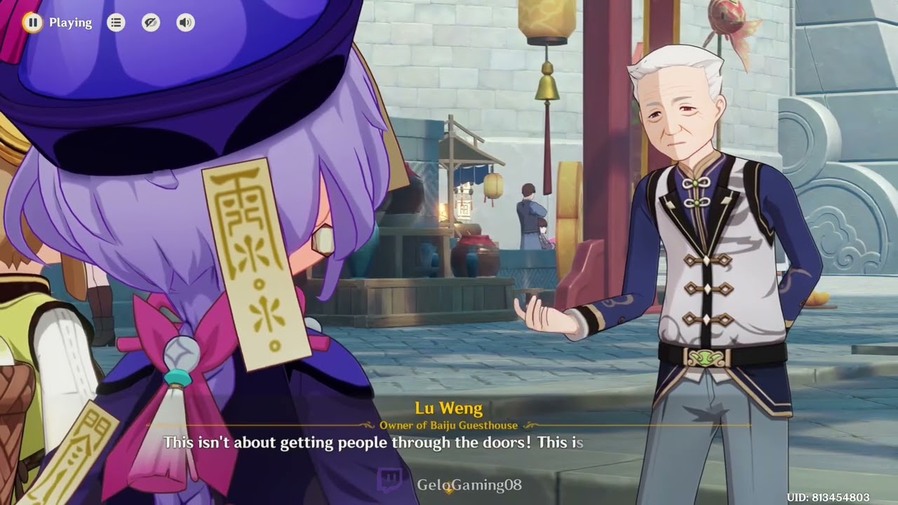 [Event Story] A Lanternlit Ode to the Silver Moon: Act 1 - The Realm of Clouds