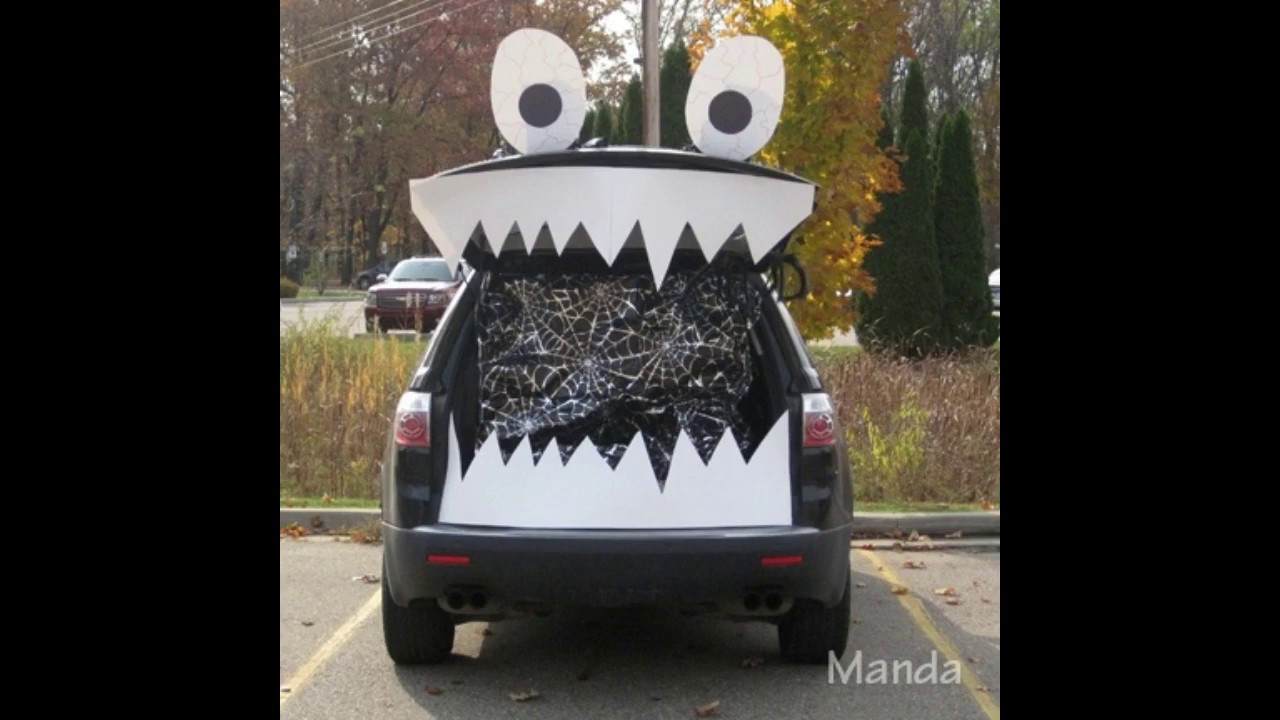 Trunk or Treat Halloween Car Decoration Ideas to Dress up Your Car