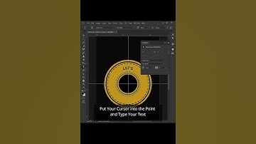 How To Type In a Circle In Photoshop   A Quick and Easy Tutorial #photoshoptutorial #shortsvideo