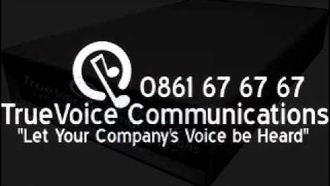 Asterisk Voice Prompts TrueVoice 0861676767