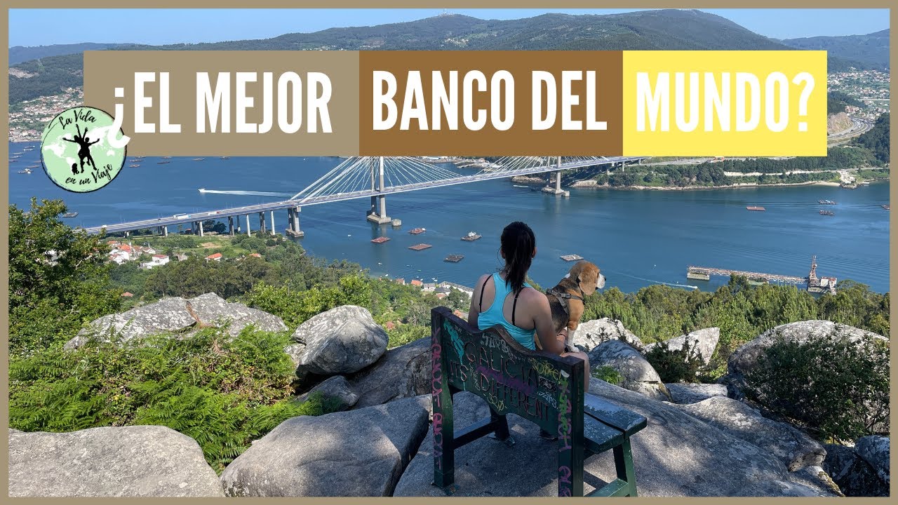 ¿El mejor banco del MUNDO? | Banco de Redondela 😍 | En ruta 🚐 por Galicia📍| España