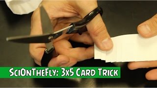 SciOnTheFly: 3x5 Card Trick