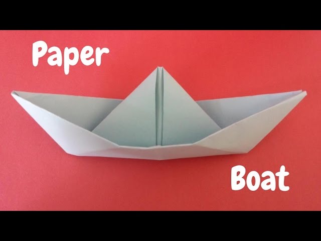 How to Make a Paper Boat, Origami Boat