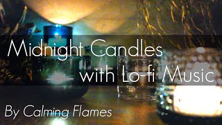 Midnight Blue Candles / Soothing Lo-fi 30 minutes / For Sleep, Working / Iittala Kivi, Kastehelmi