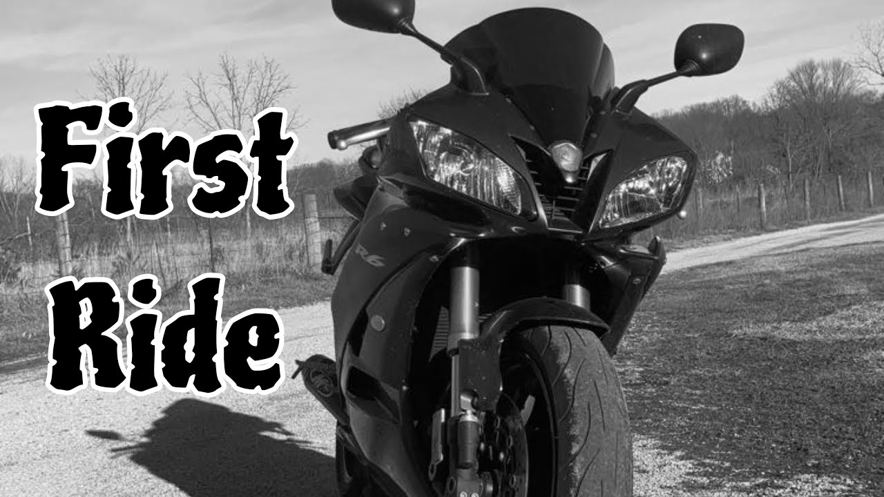 First Ride (2007 Yamaha R6) - YouTube