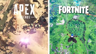 Fortnite vs. Apex Legends Comparison | Gameplay, Animations & Graphics