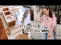 day in the life of a DIY Youtuber | XO, MaCenna Vlogs