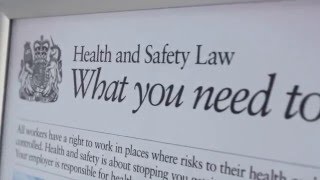 S3016 Health & Safety Law Poster
