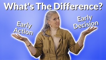 Early Action vs Early Decision vs Rolling Admissions… What’s the difference?