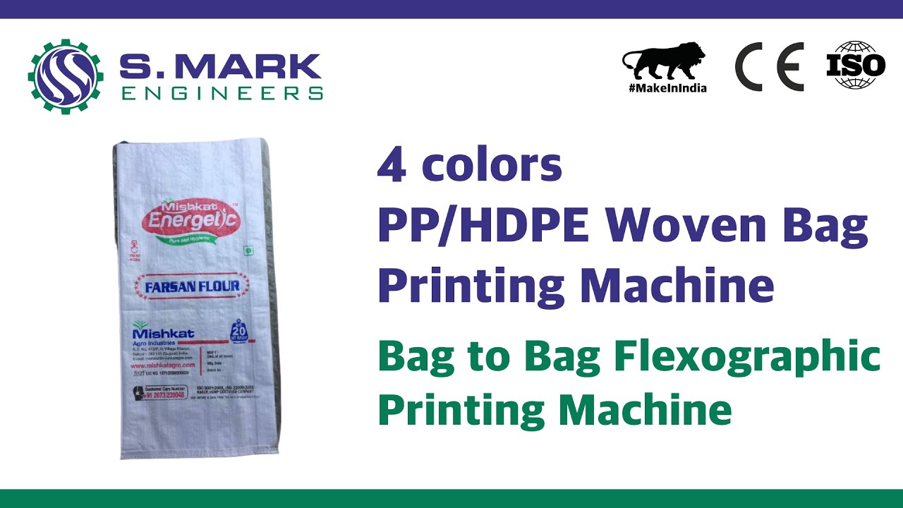 PP Woven Bags Printing Machine | Plastic Bag Printing Machine | By S ...