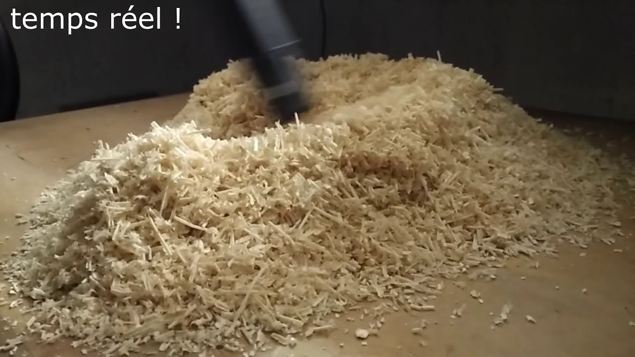 Aspirateur à copeaux 2B : flexibles, raccords et test