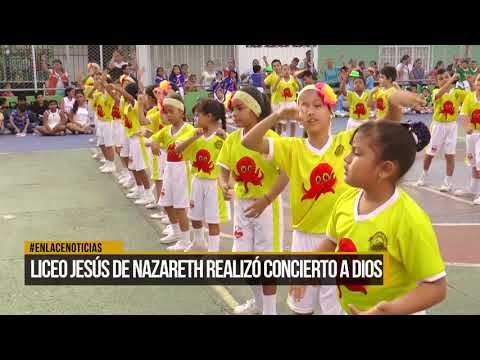 Liceo Jesús de Nazareth realizó concierto a Dios