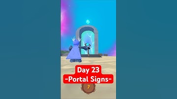 Day 23-  Portal Signs #roguelike #gaming #gamedev #indiegame #wizard #indiedev  #gamedesign