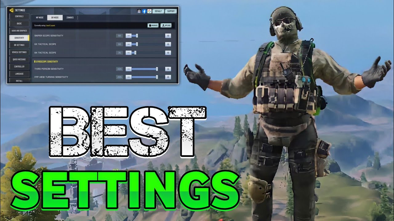 NEW 🤯 BEST SETTINGS FOR IMPROVE MOVEMENT SPEED AND ACCURACY SEASON 11
